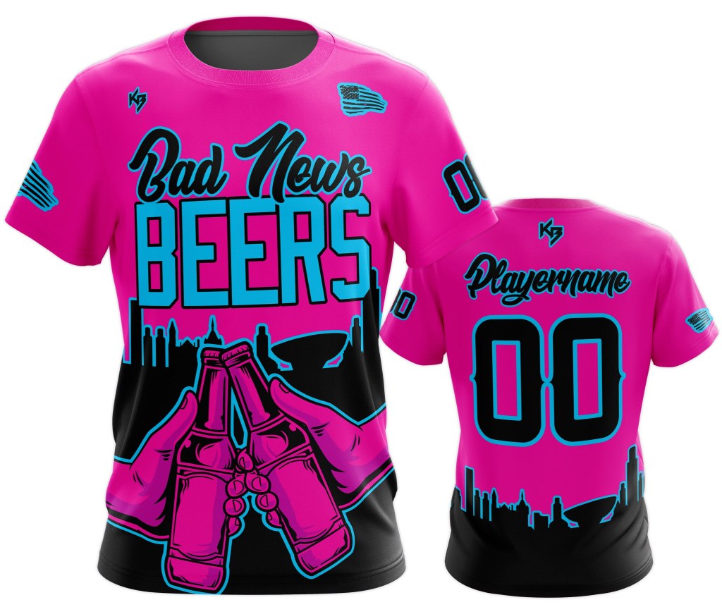 Picture of: Bad News Beers Dri-Fit Softball Jersey