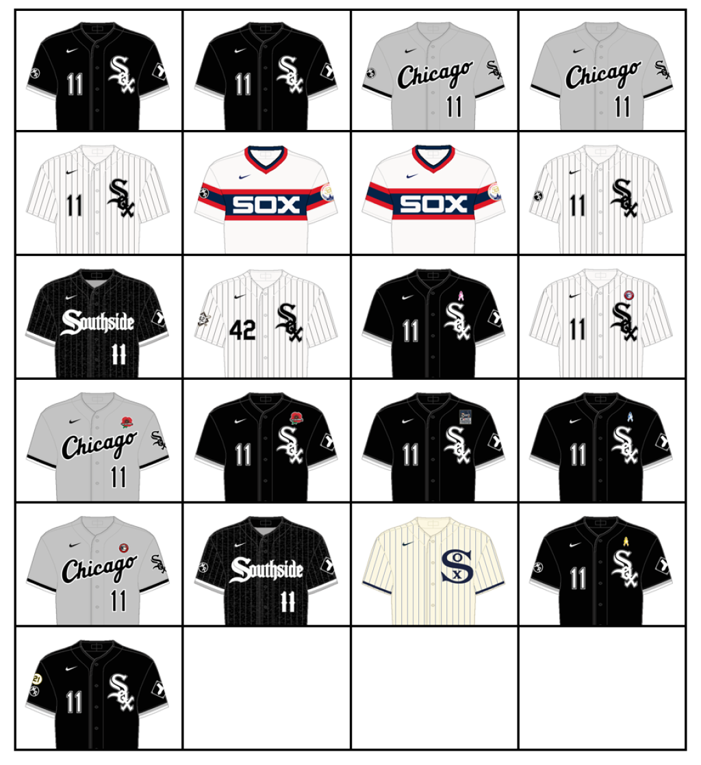 Picture of: Chicago White Sox Jerseys
