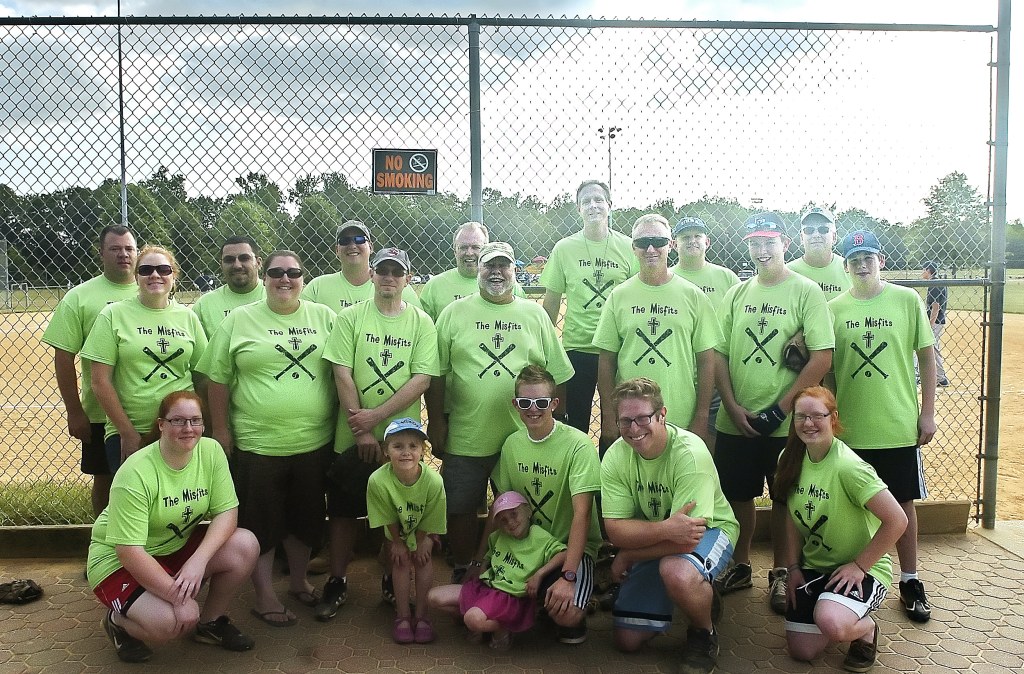 Picture of: Custom T-Shirts for Church Softball Team “The Misfits” – Shirt