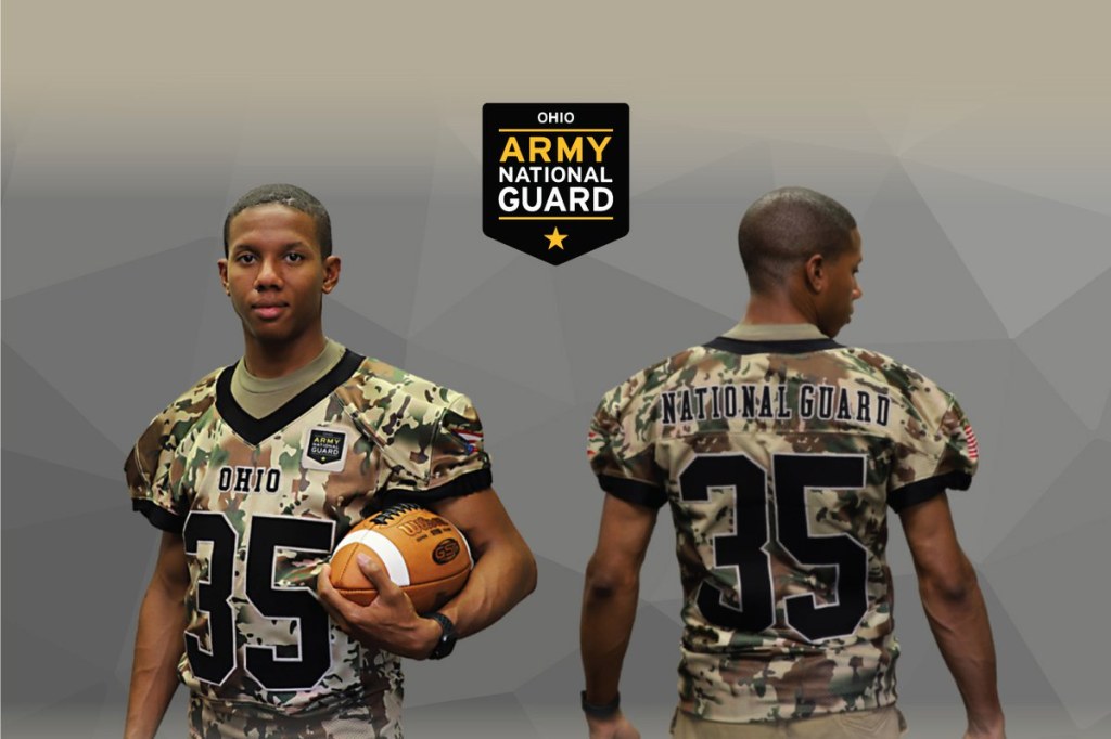 Picture of: High school football teams across Ohio to wear camouflage jerseys