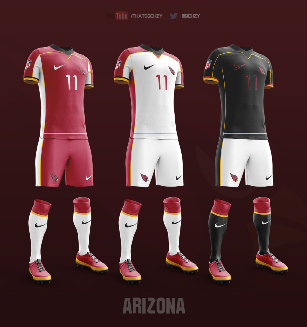 Picture of: NFL Soccer Kits on Behance
