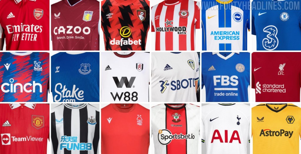 Picture of: – Premier League Kit Overview – All Leaked & Released Kits