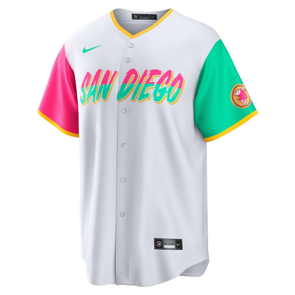 Picture of: San Diego Padres Nike Offizielles Replica City Connect Trikot – Herren